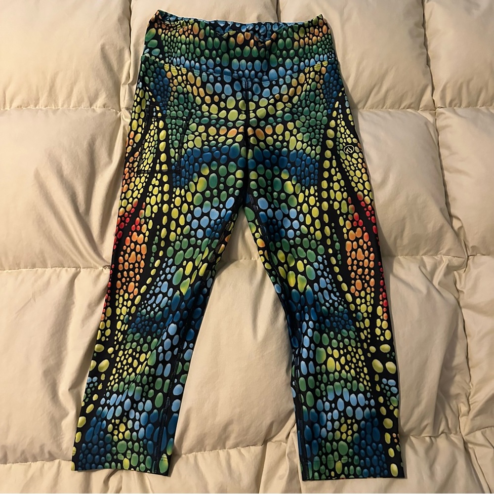 INKnBURN original chameleon capris